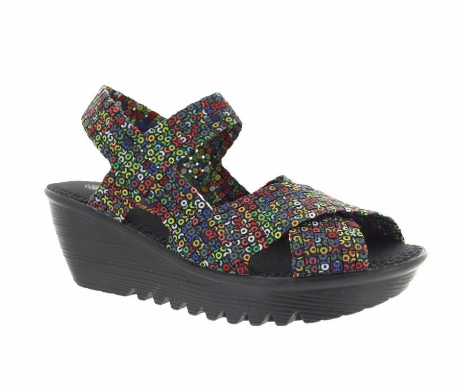 Platform Sandals * | Women'S Bernie Mev Amour Wedge Sandals