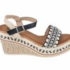 Espadrille Sandals * | Women'S Gc Shoes Cheri Espadrille Wedge Sandals