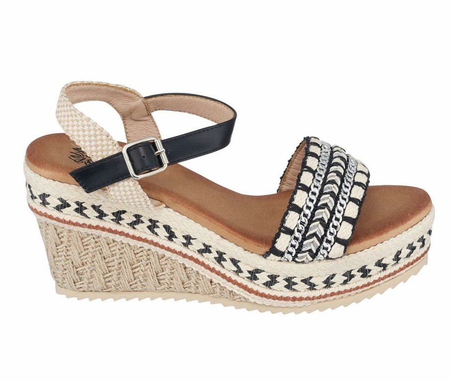 Espadrille Sandals * | Women'S Gc Shoes Cheri Espadrille Wedge Sandals