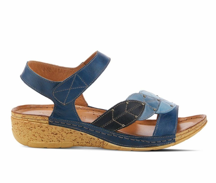 Flat Sandals * | Women'S Spring Step Leaf Sandals