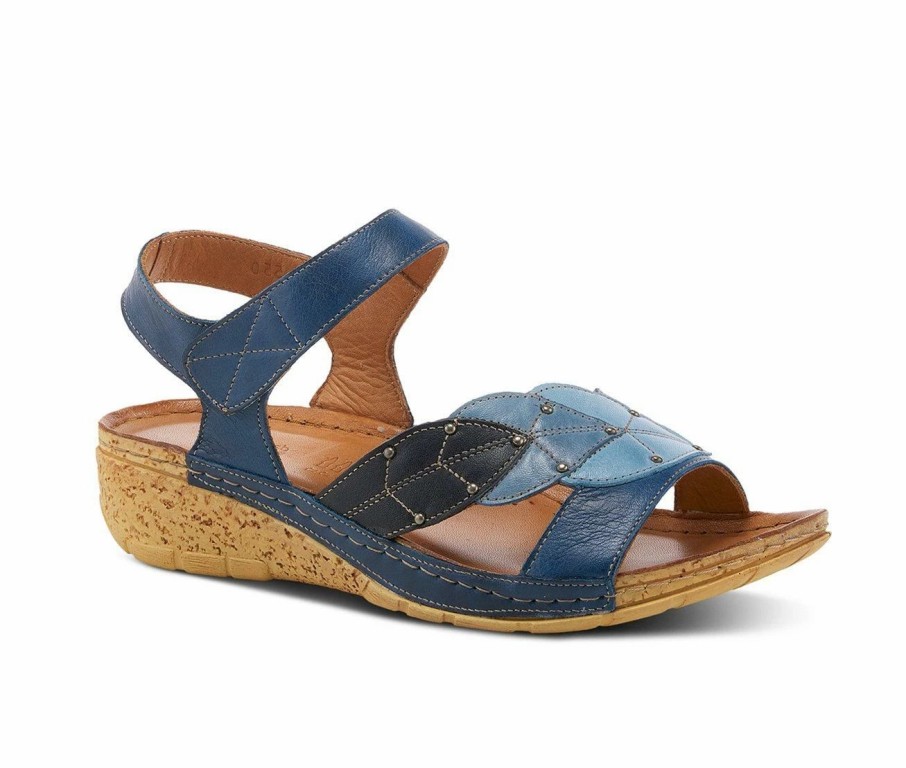 Flat Sandals * | Women'S Spring Step Leaf Sandals