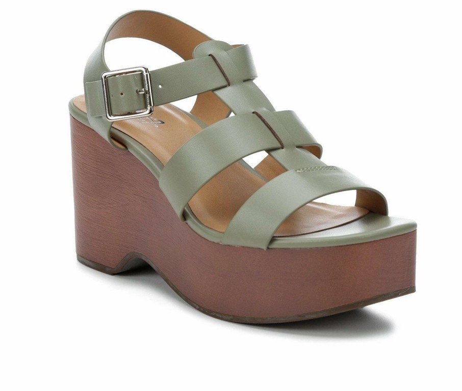 Platform Sandals * | Women'S Y-Not Rumble Platform Wedges