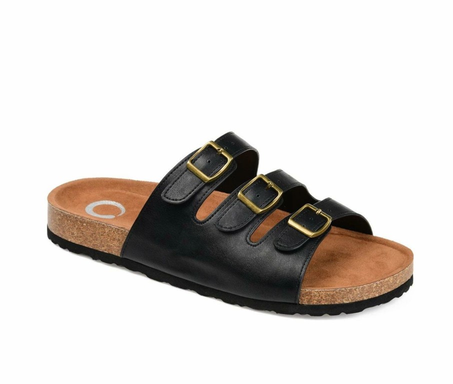 Footbed Sandals * | Women'S Journee Collection Desta Footbed Sandals