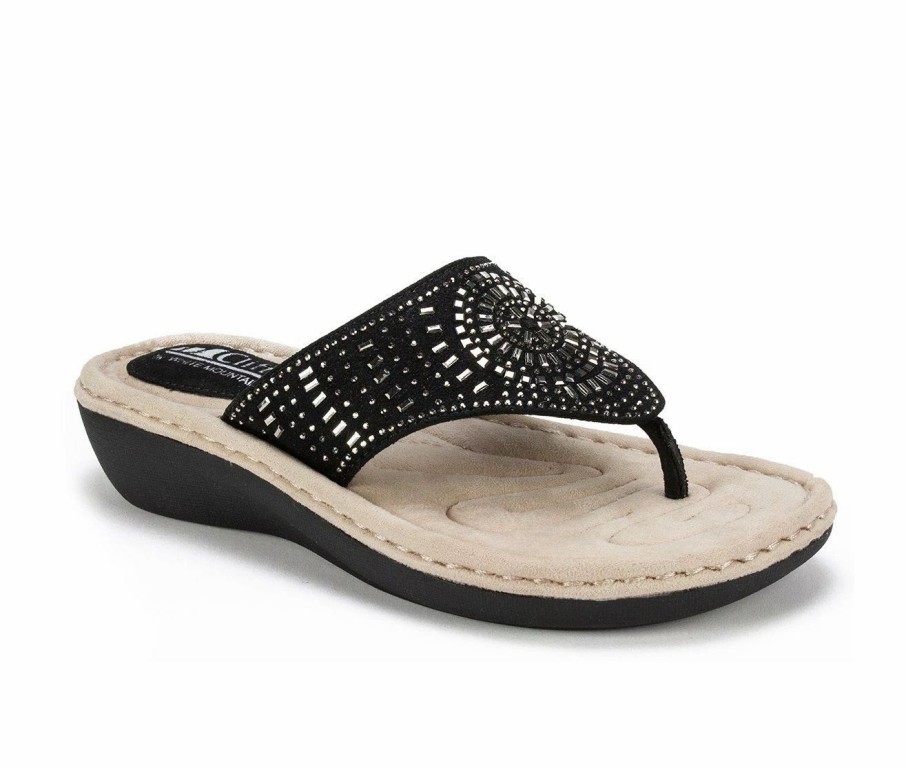 Flip-Flops * | Women'S Cliffs By White Mountain Cienna Flip-Flops