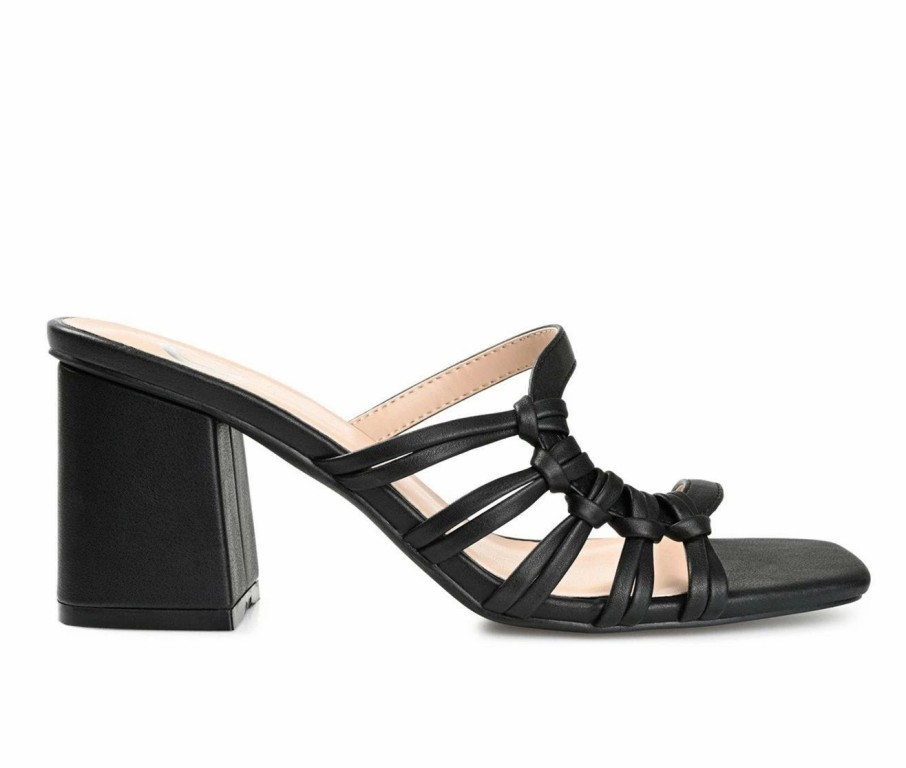 Heeled Sandals * | Women'S Journee Collection Emory Heeled Sandals