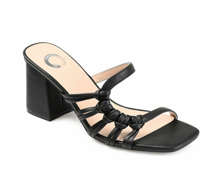 Heeled Sandals * | Women'S Journee Collection Emory Heeled Sandals