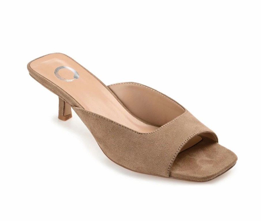 Heeled Sandals * | Women'S Journee Collection Larna Dress Sandals