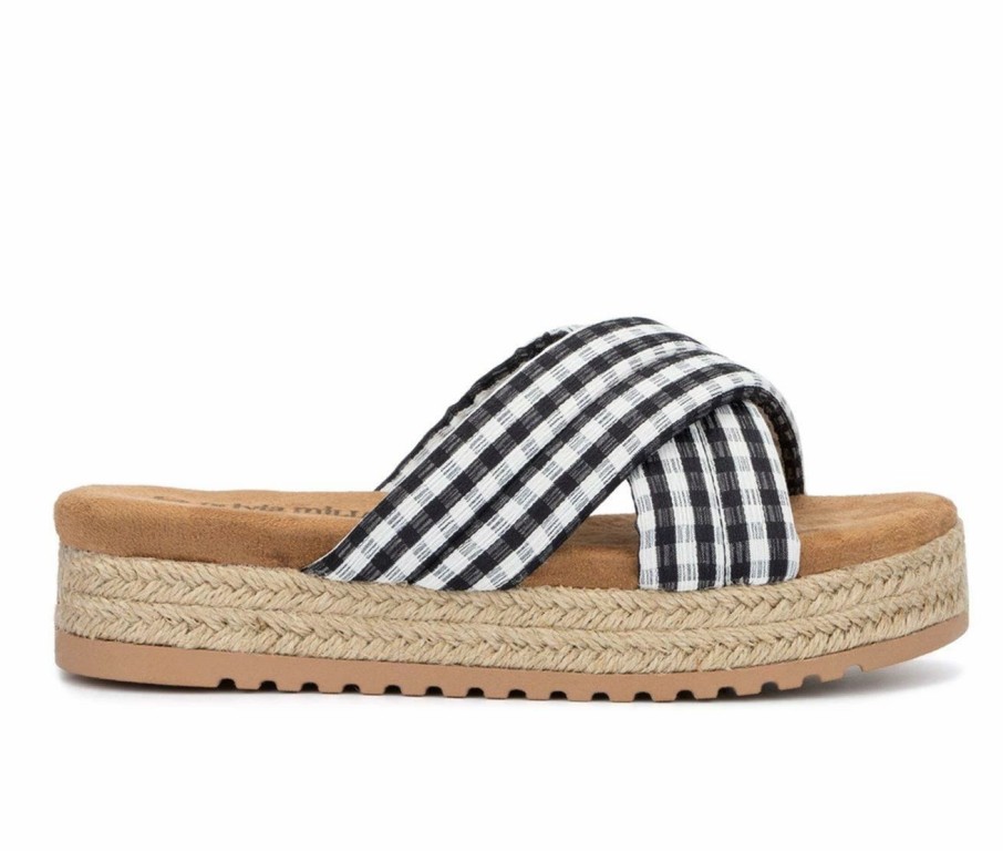 Platform Sandals * | Women'S Olivia Miller Summer Daze Platform Espadrille Sandals