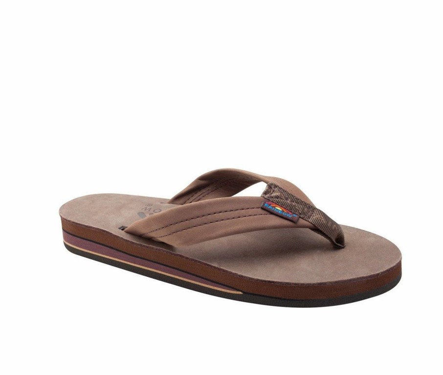 Flip-Flops * | Women'S Rainbow Sandals Premier Leather Double Layer -302Alts Flip-Flops