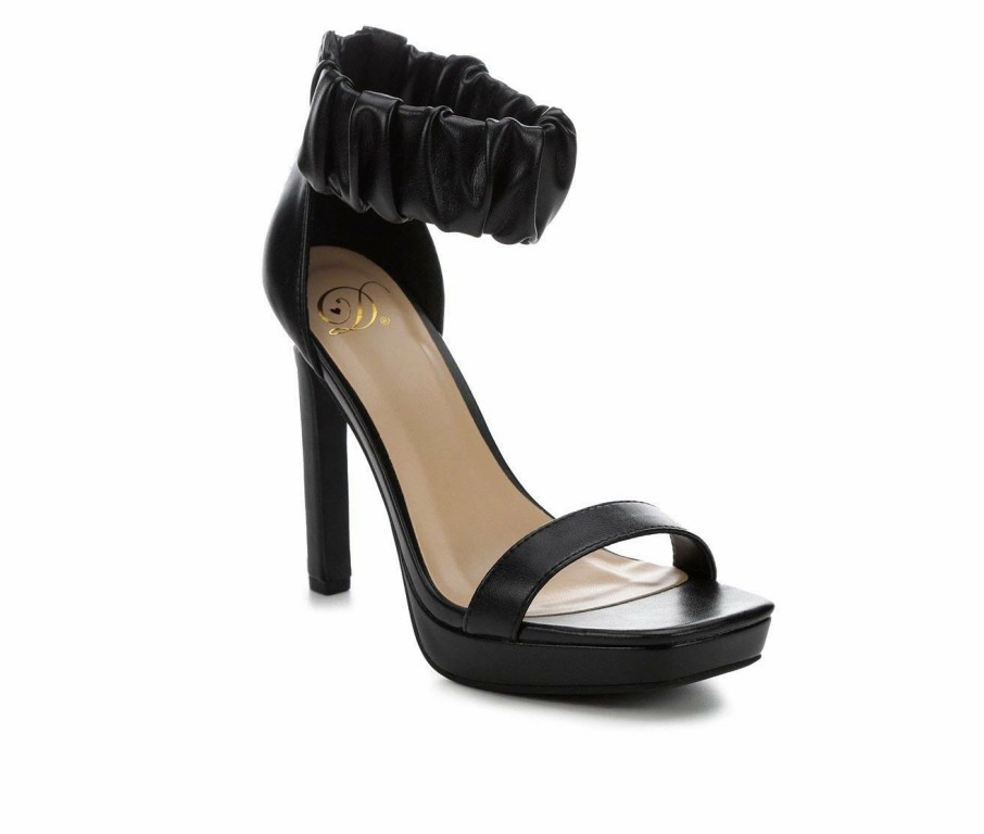 Heeled Sandals * | Women'S Delicious Monique Dress Sandals