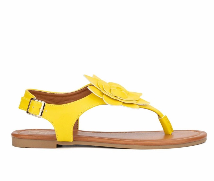 Flat Sandals * | Women'S New York And Company Aurelia Sandals