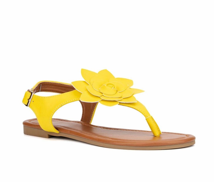 Flat Sandals * | Women'S New York And Company Aurelia Sandals