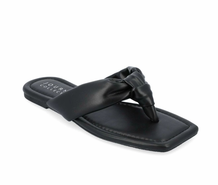 Flat Sandals * | Women'S Journee Collection Ares Flip Flop Sandals