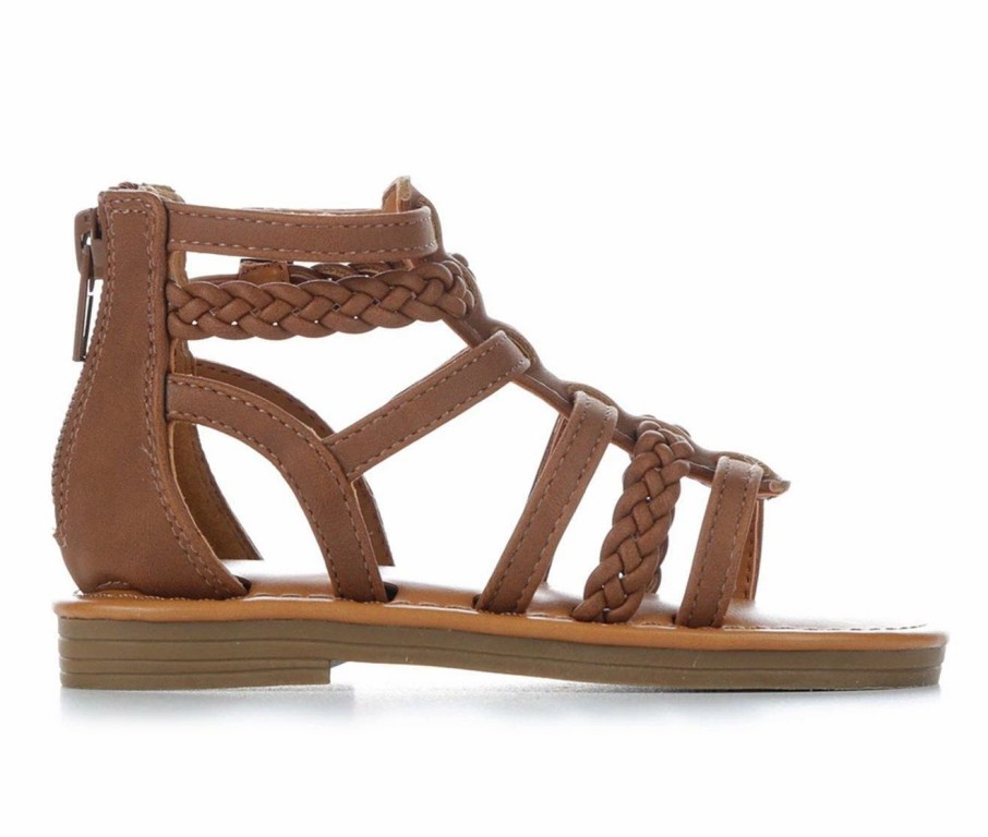 Flat Sandals * | Girls' Unr8Ed Toddler Mallory Gladiator Sandals