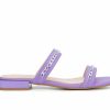 Flat Sandals * | Women'S New York And Company Becki Sandals