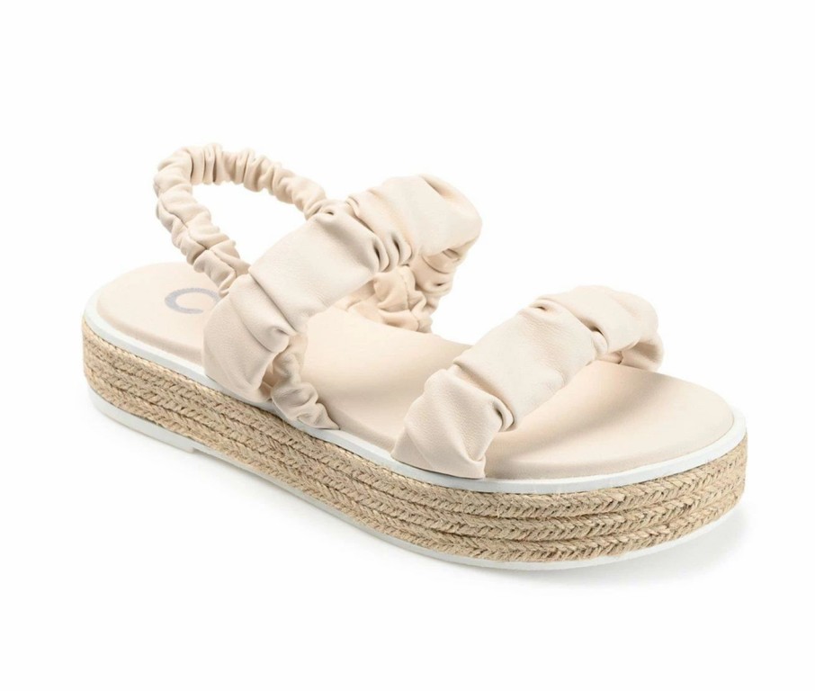 Platform Sandals * | Women'S Journee Collection Knowles Espadrille Platform Sandals