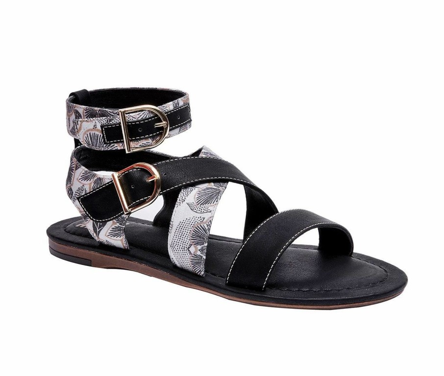 Flat Sandals * | Women'S Jane And The Shoe Jordan Sandals