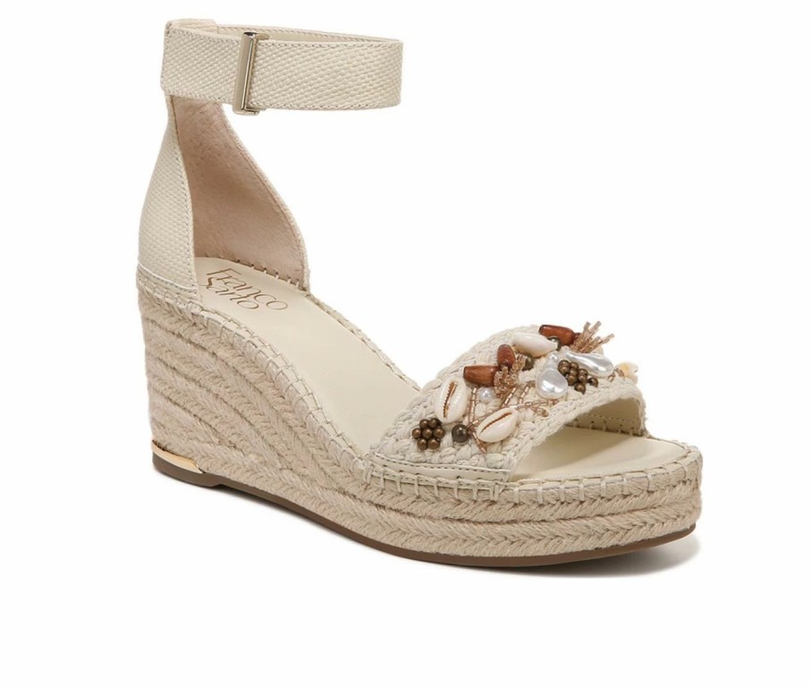 Espadrille Sandals * | Women'S Franco Sarto Clemensshl Espadrille Wedge Sandals