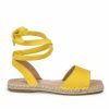 Espadrille Sandals * | Women'S Journee Collection Emelie Espadrille Tie-Up Sandals