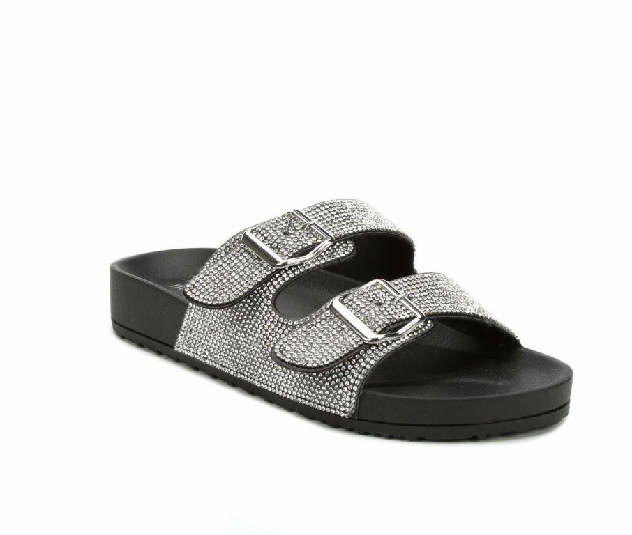 Footbed Sandals * | Women'S Madden Girl Teddy Footbed Sandals