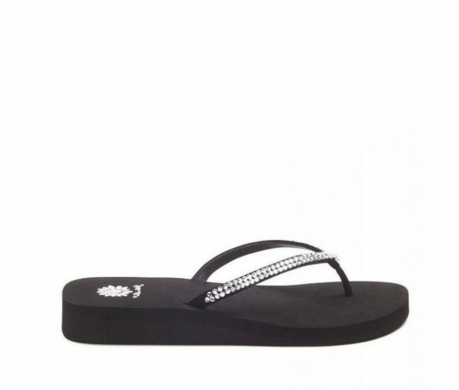 Flip-Flops * | Women'S Yellow Box Jello Flip-Flops