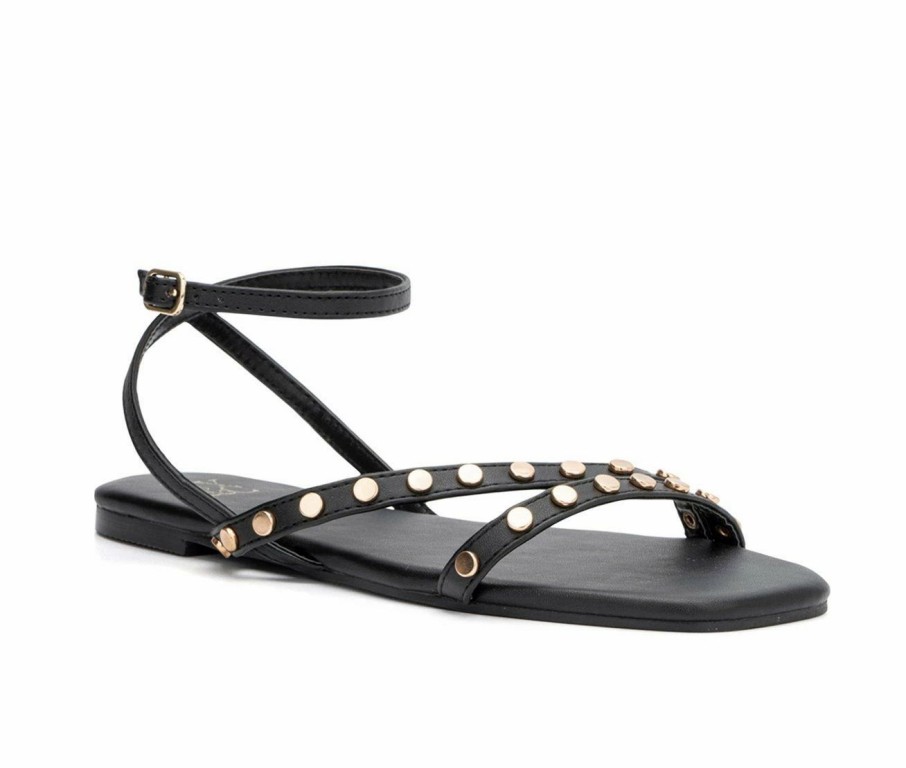 Flat Sandals * | Women'S New York And Company Farra Sandals