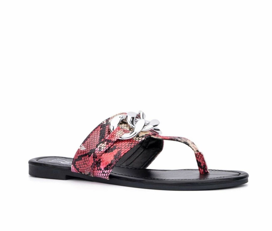 Flip-Flops * | Women'S New York And Company Cassandra Flip-Flops