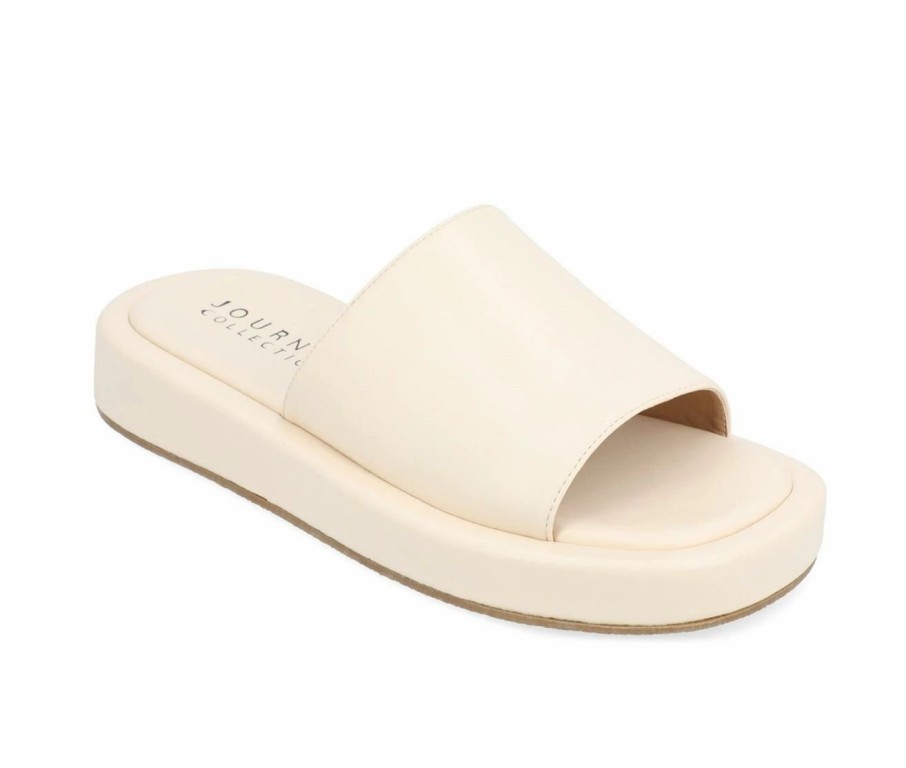 Platform Sandals * | Women'S Journee Collection Denrie Flatform Sandals