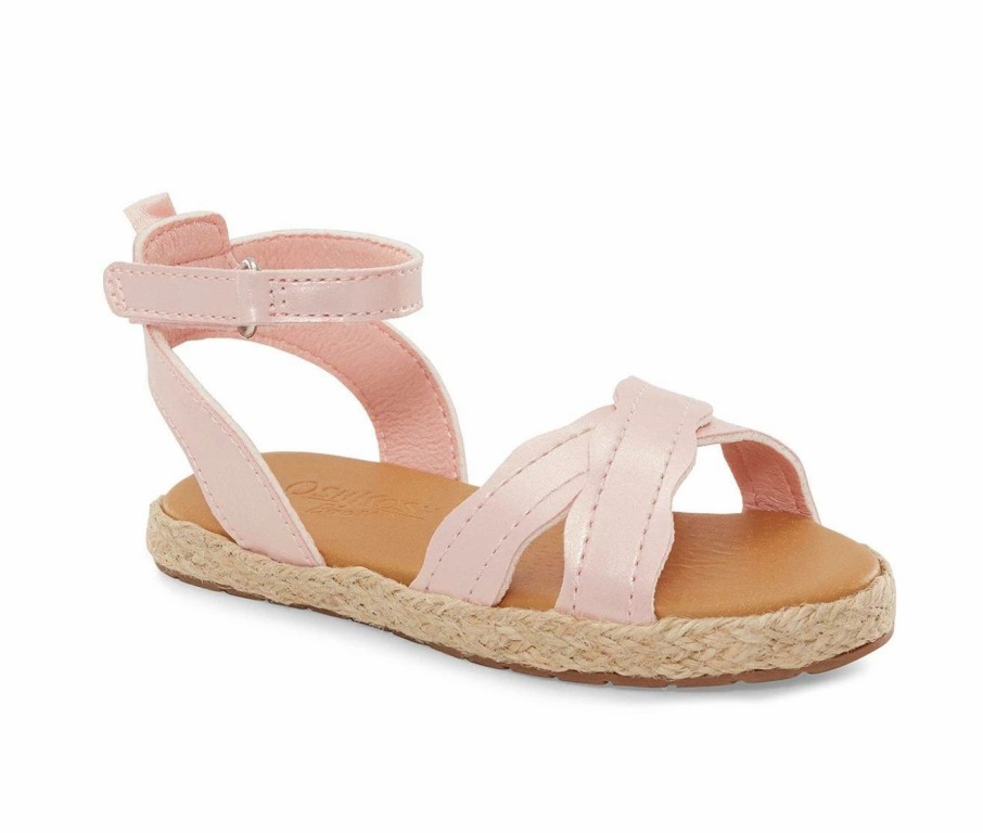 Flat Sandals * | Girls' Oshkosh B'Gosh Toddler & Little Kid Kina Sandals