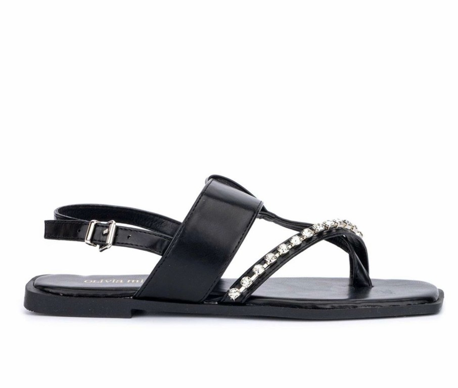 Flat Sandals * | Women'S Olivia Miller Giana Sandals