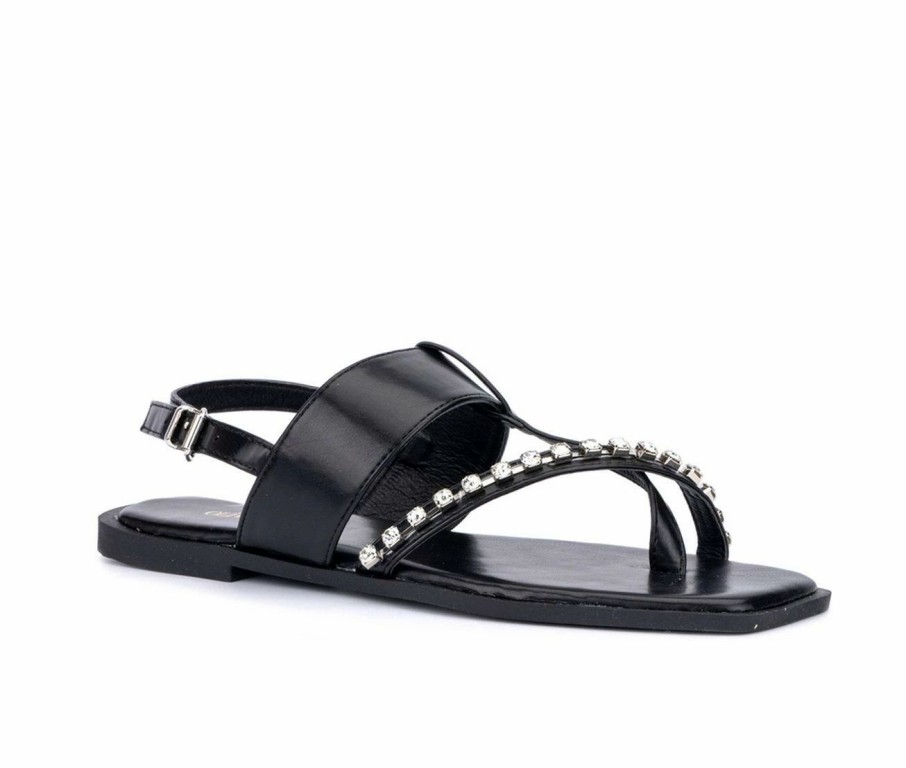 Flat Sandals * | Women'S Olivia Miller Giana Sandals