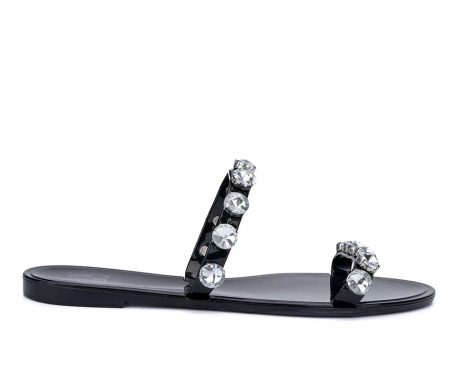 Flat Sandals * | Women'S New York And Company Chava Jelly Sandals