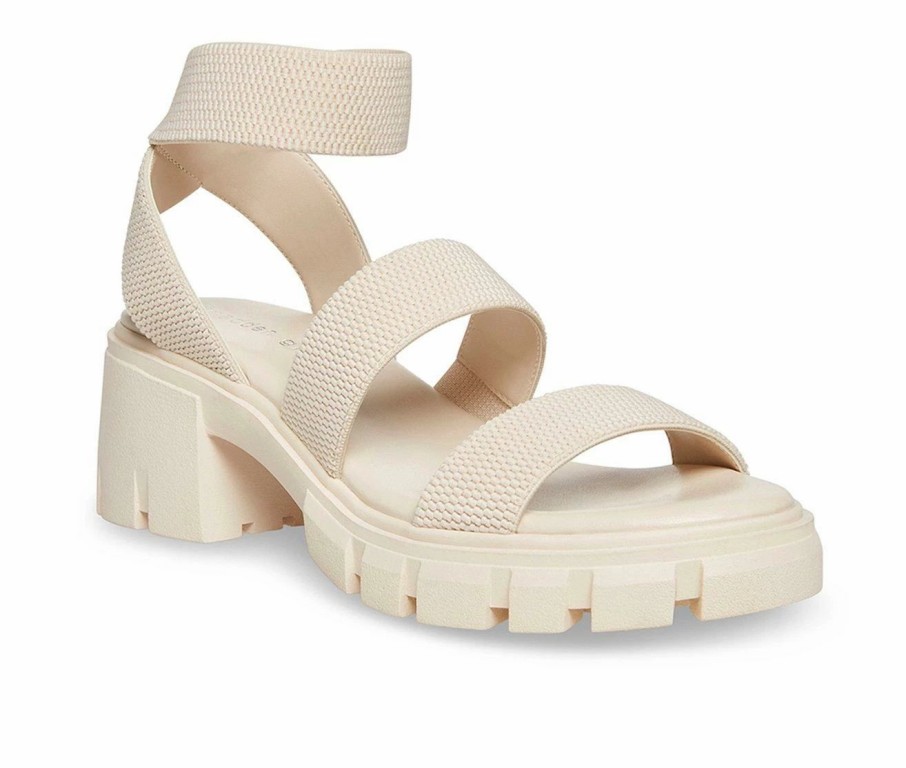 Heeled Sandals * | Women'S Madden Girl Haley Lugged Sandals