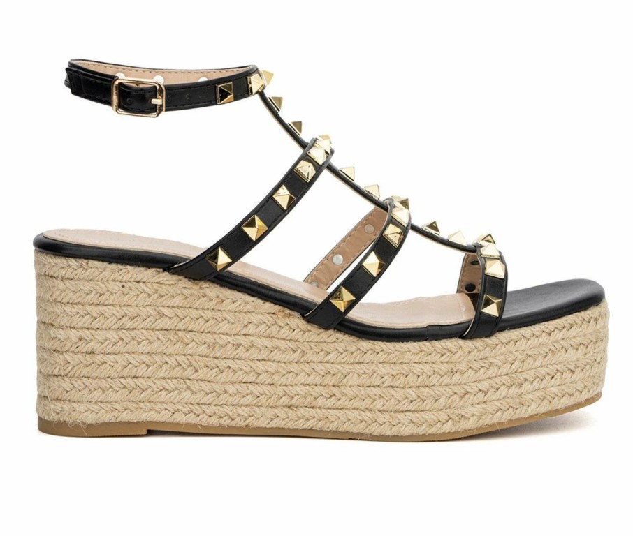 Espadrille Sandals * | Women'S Olivia Miller Ayanna Wedges