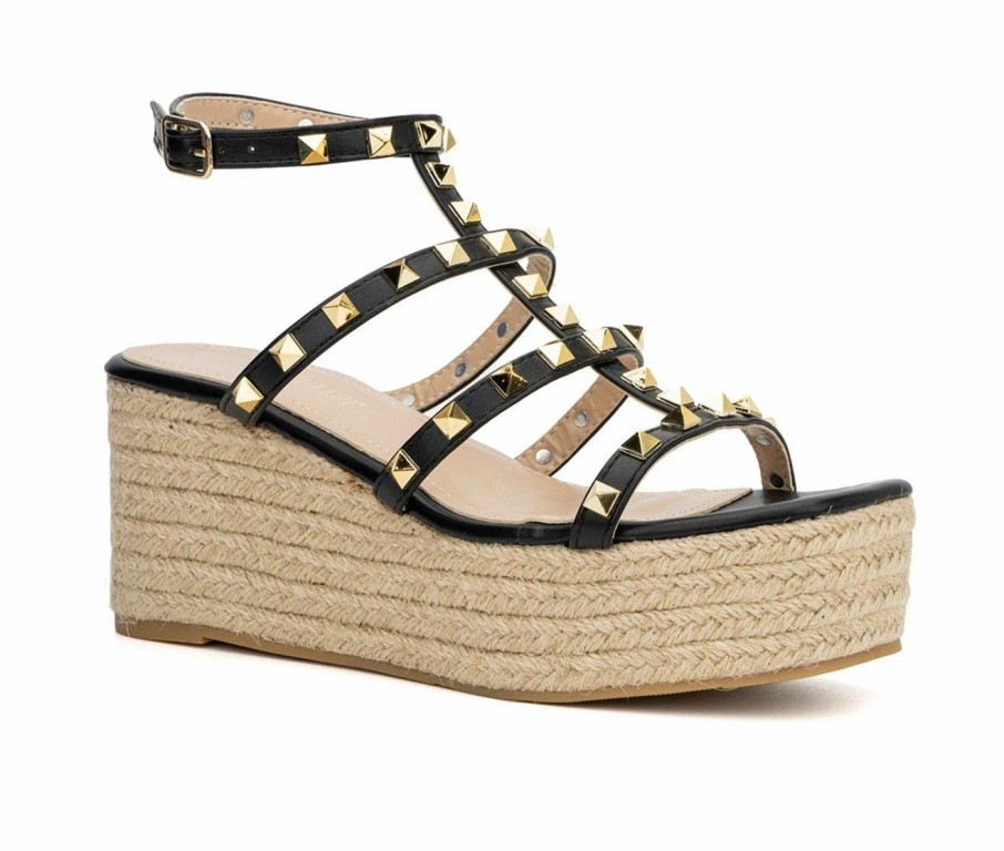 Espadrille Sandals * | Women'S Olivia Miller Ayanna Wedges