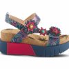 Platform Sandals * | Women'S L'Artiste Favia Wedge Footbed Sandals