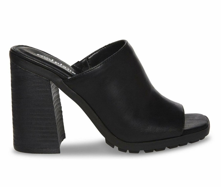 Heeled Sandals * | Women'S Cool Planet By Steve Madd Newberry Sustainable Heeled Mules