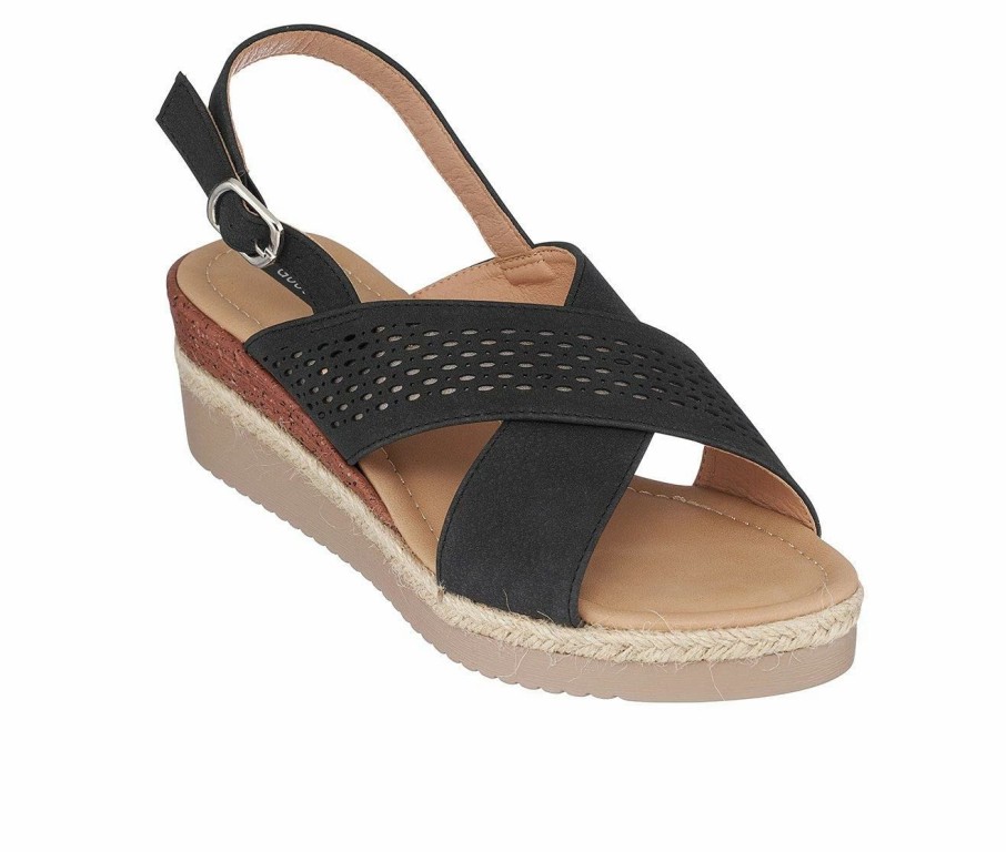 Espadrille Sandals * | Women'S Gc Shoes Gini Wedge Sandals