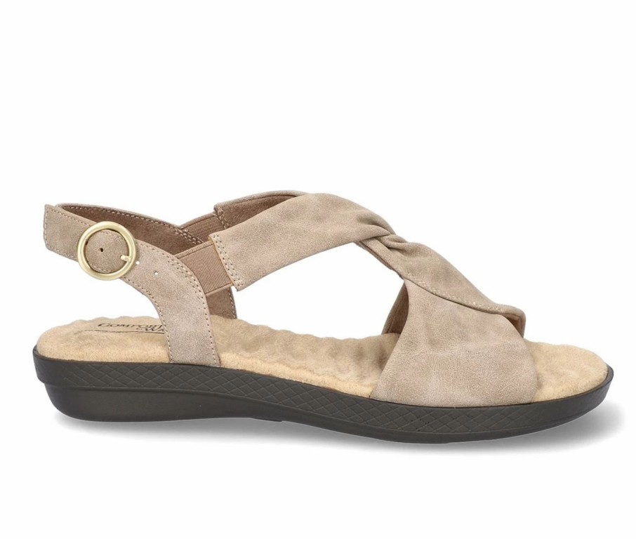 Flat Sandals * | Women'S Easy Street Draper Sandals