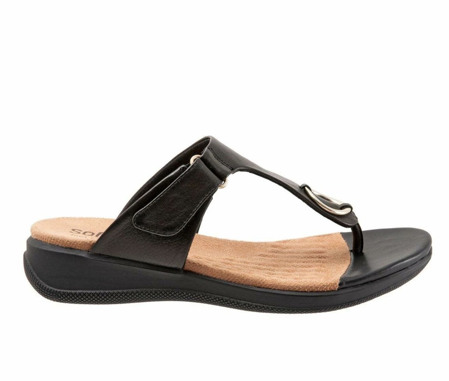 Flat Sandals * | Women'S Softwalk Talara Thong Sandals