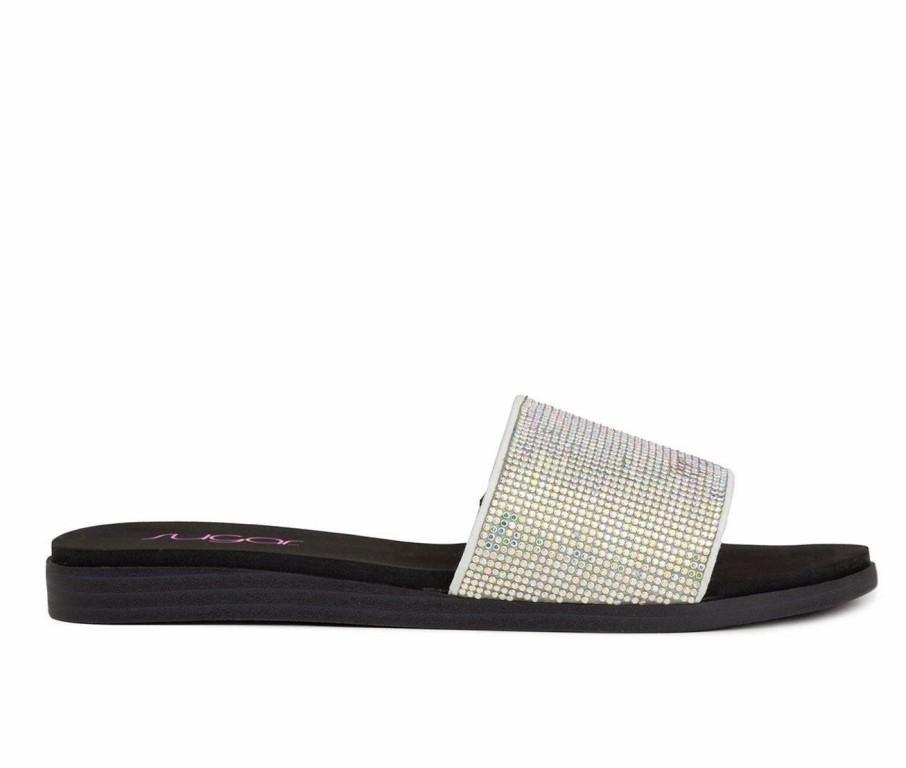 Flat Sandals * | Women'S Sugar Sahara Slide Sandals