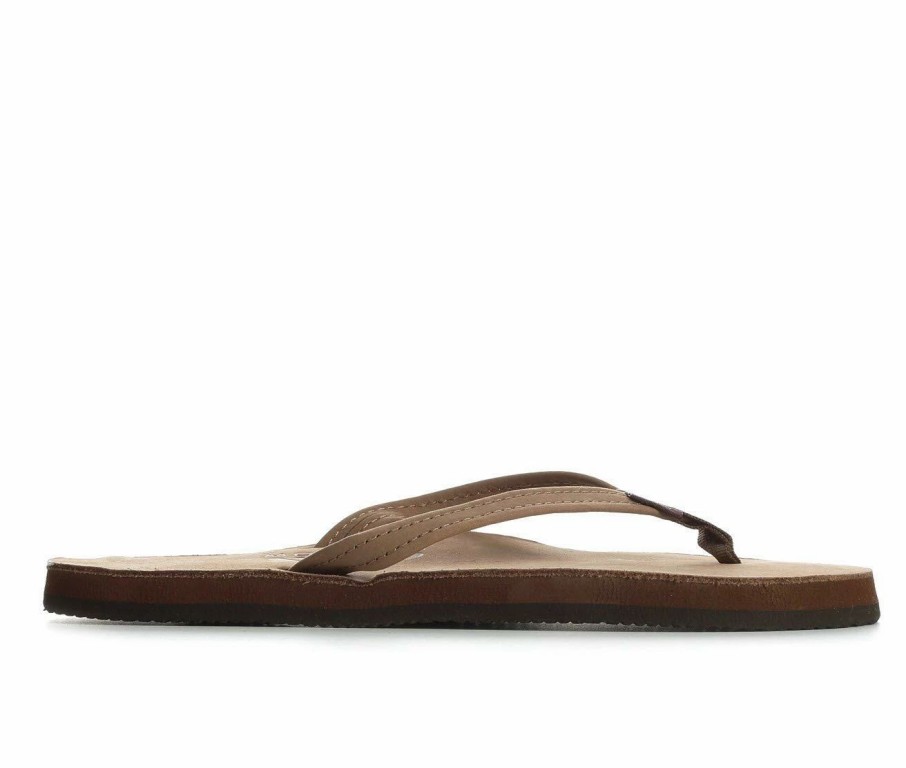 Flip-Flops * | Women'S Rainbow Sandals Single Layer Premier Leather -301Altsn Flip-Flops