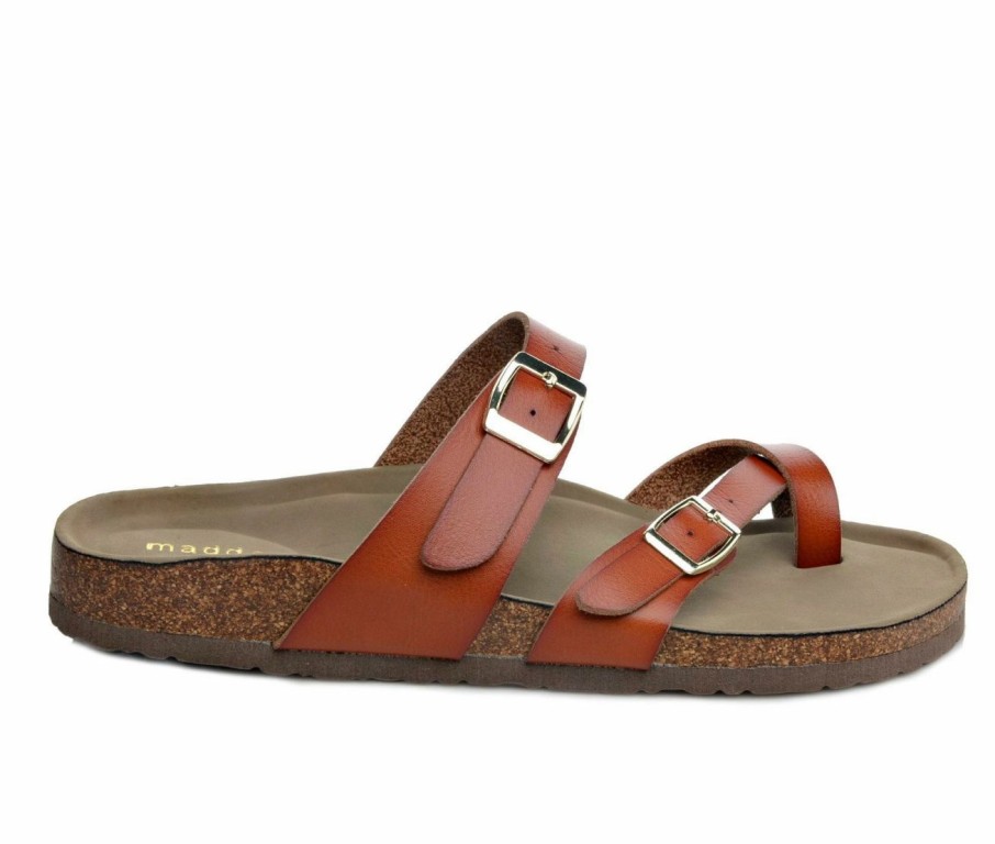 Footbed Sandals * | Women'S Madden Girl Bryceee Footbed Sandals