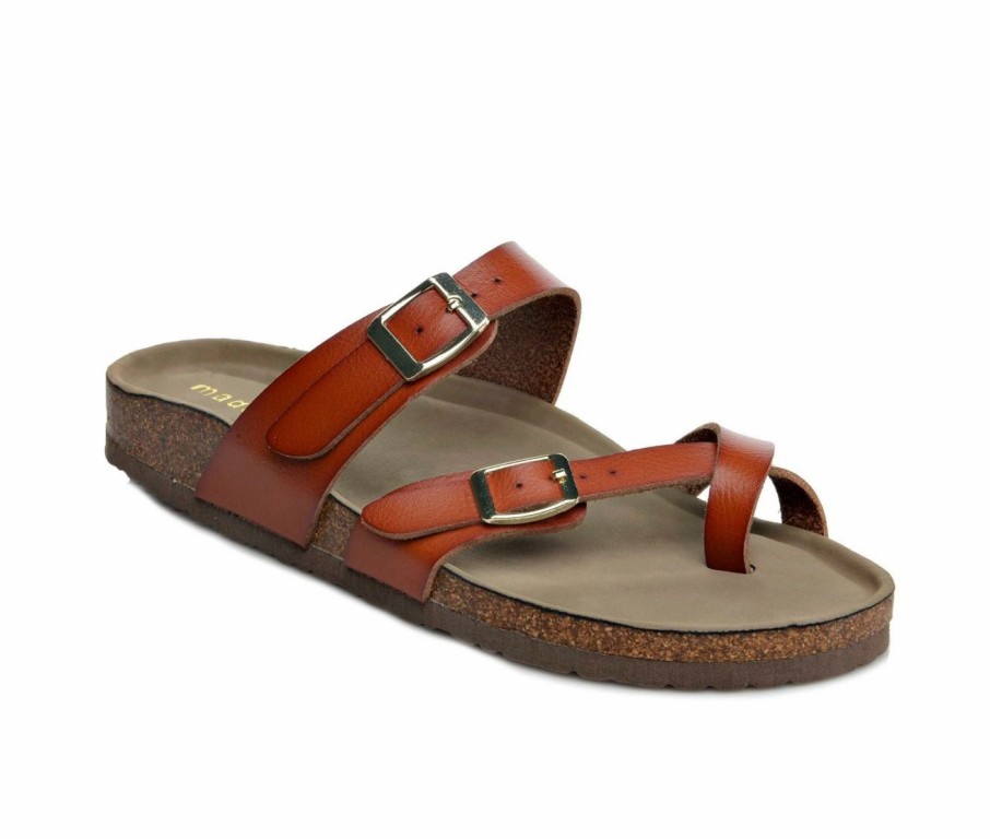 Footbed Sandals * | Women'S Madden Girl Bryceee Footbed Sandals