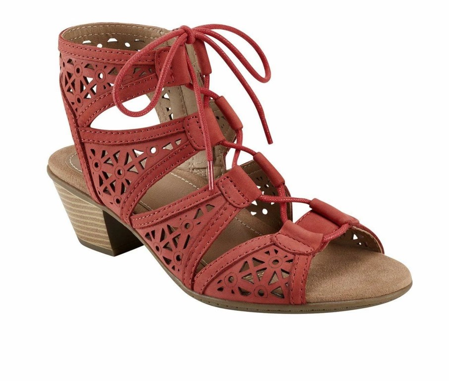 Heeled Sandals * | Women'S Earth Origins Carey Heeled Sandals