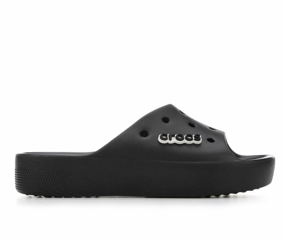 Platform Sandals * | Women'S Crocs Classic Platform Slides