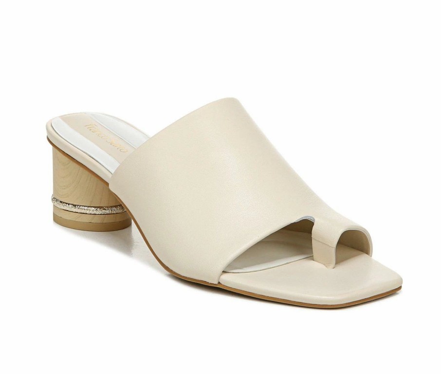 Heeled Sandals * | Women'S Franco Sarto Pisa Slide Heeled Dress Sandals