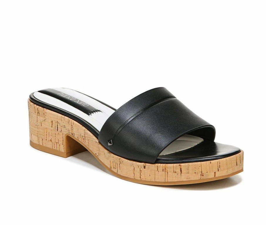 Platform Sandals * | Women'S Franco Sarto Pony Heeled Dress Sandals