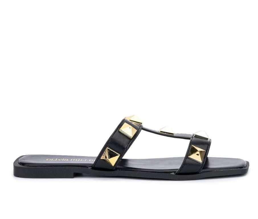 Flat Sandals * | Women'S Olivia Miller Zoey Sandals