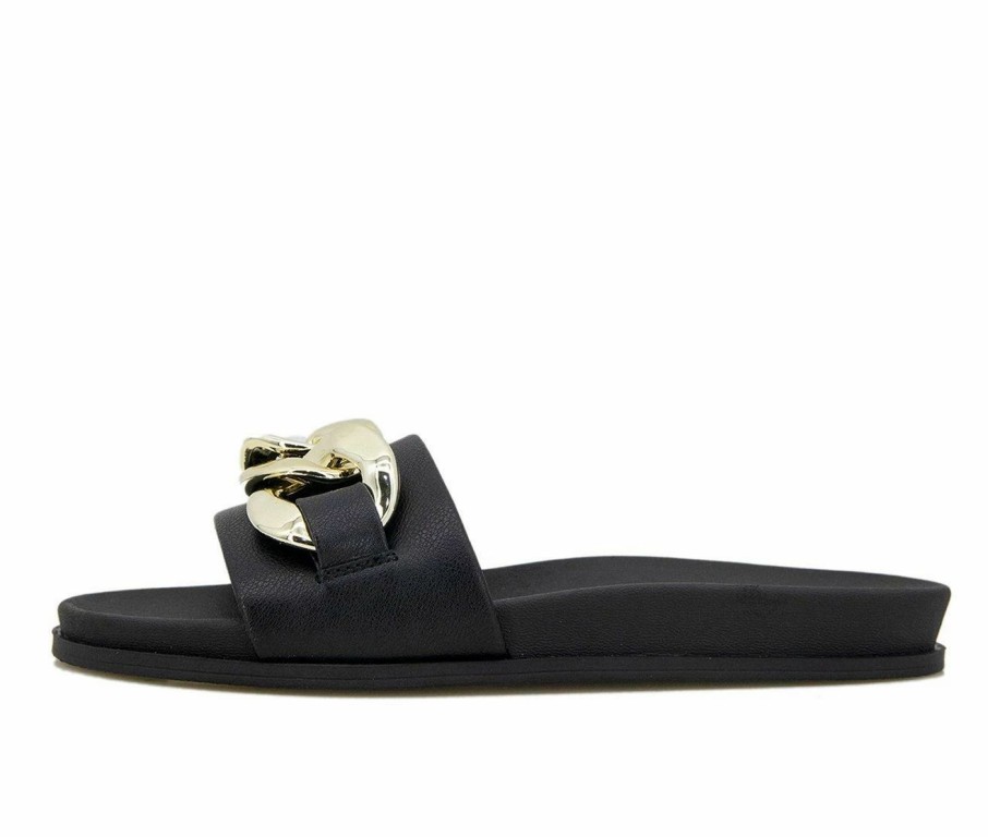 Flat Sandals * | Women'S Xoxo Jolenne Slide On Sandals